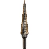 Foret &eacute;tag&eacute;, 1/8"/#1 - #1/1/2", Incr&eacute;ments de 1/32", Acier rapide au cobalt Sidevic Inc.