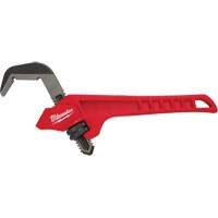 Steel Offset Hex Pipe Wrench, 2-5/8" Jaw Capacity, 10-1/2" Long, Powder Coated Finish, Ergonomic Handle Sidevic Inc.