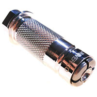 Lock-On Grease Coupler, 0.6" Thread, Steel Sidevic Inc.