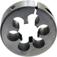 DRILLCO Round Adjustable Pipe Die, 1/16"-27 Thread, High Speed Steel Sidevic Inc.