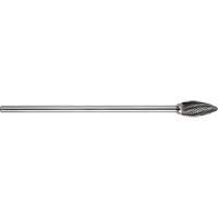 DRILLCO Double Cut Ballnose Cone Burr, SH-2L6 Sidevic Inc.