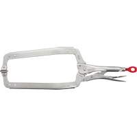 Pince-&eacute;tau en C &agrave; m&acirc;choires pivotantes Torque Lock, Longueur 18", Pinces serre-joints Sidevic Inc.