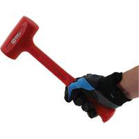 One-Piece Dead Blow Hammer, 10.5 lbs., Smooth Grip, 30" L Sidevic Inc.