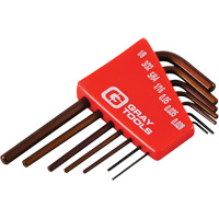 Hex Key Set, 7 Pcs., Imperial Sidevic Inc.