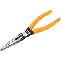 Pitbull Dipped Handle Long Nose Pliers, 8" L Sidevic Inc.