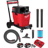 Aspirateur sec/humide sans fil &agrave; bloc-pile double M18 Fuel, 18 V, Capacit&eacute; 12 gal. Sidevic Inc.