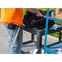 Steel Loop Tool Holder, Hammer Holder, Leather, 0 Pockets Sidevic Inc.