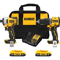 Ensemble combin&eacute; Atomic &agrave; deux outils sans fil et sans balais, Lithium-ion, 20 V Sidevic Inc.