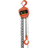 VCH Series Chain Hoist, 10' Lift, 2200 lbs. (1 tons) Capacity, Heat-Treated Alloy Steel Chain Sidevic Inc.