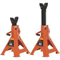 853B Jack Stands, Locking Handle/Ratchet, 3 Ton(s) Capacity, 11" - 16" H Sidevic Inc.