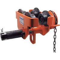SGT Series Heavy-Duty Geared Trolley, 10000 lbs. (5 tons) Capacity, 4-1/2" - 8-1/32" Sidevic Inc.