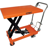 SLC-1100 SLC Series Hydraulic Scissor Lift Cart, 39" L x 21" W, 1100 lbs. Cap. Sidevic Inc.