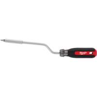 2-in-1 Rotating Multi-Bit Screwdriver, 10-1/10" L, Cushion Grip Handle Sidevic Inc.