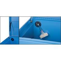 Jobsite Tool Box, 48" x 24" x 27-3/5", Steel, Blue Sidevic Inc.