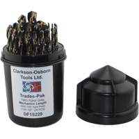 Two-Tone 29-Piece Mechanic's Drill Set, High Speed Steel Sidevic Inc.
