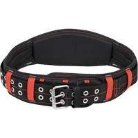5" Padded Belt, Black/Red Sidevic Inc.
