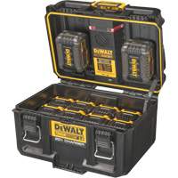 Chargeur 20V &agrave; deux ports ToughSystem 2.0, 14" x 15" x 9", Noir/Jaune Sidevic Inc.
