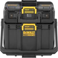 Baladeuse ajustable ToughSystem 2.0 avec rangement, 16" x 11" x 14", Noir/Jaune Sidevic Inc.