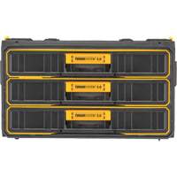 Unit&eacute; &agrave; trois tiroirs ToughSystem 2.0, 21-4/5" x 12-3/10" x 12-3/5", Noir/Jaune Sidevic Inc.
