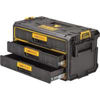 Unit&eacute; &agrave; trois tiroirs ToughSystem 2.0, 21-4/5" x 12-3/10" x 12-3/5", Noir/Jaune Sidevic Inc.