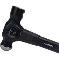 Ball Pein Hammer, 40 oz. Head Weight, Plain Face, Fibreglass Handle Sidevic Inc.