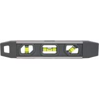 Torpedo Level, 9" L, Aluminum, 3 Vials, Magnetic Sidevic Inc.