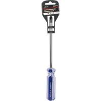 Tournevis Philips bleu transparent avec bandes, #3, Prise Plastique Sidevic Inc.