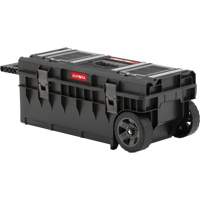 Arx Long Rolling Tool Chest, 31-1/5" x 15-1/5" x 12-7/10", Black Sidevic Inc.