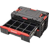 Boîte &agrave; outils &agrave; 2 tiroirs Arx, 23-1/10" x 15" x 13-2/5', Noir Sidevic Inc.