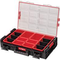 Organisateur 2 fois tr&egrave;s-grand avec bacs Arx, 23" x 15-1/5" x 6-4/5", Noir Sidevic Inc.