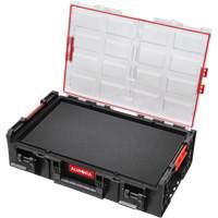 Organisateur deux fois tr&egrave;s grand avec cloisons en mousse &agrave; plusieurs couches Arx, 23" x 15-1/5" x 6-4/5", Noir Sidevic Inc.