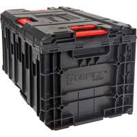 Arx&reg; Single Drawer Toolbox, 11-1/5" W x 18-3/10" D x 9-1/10" H, Black/Red Sidevic Inc.