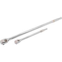 Ensemble de rochet &agrave; t&ecirc;te en goutte enti&egrave;rement polie et manche flexible extra long avec prises  1/4" & 3/8" 120XP Sidevic Inc.