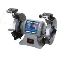 Bench Grinder with LED Lights, 6" Wheel Diameter, 3450 RPM Sidevic Inc.