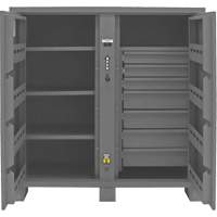 Armoire de rangement pour le chantier, Acier, 59 pi³, Gris Sidevic Inc.