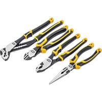 PITBULL Dual Material Mixed Plier Set, 4 Pieces Sidevic Inc.