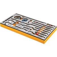 MEGAMOD Master Mechanics Tool Set in Premium Modular Foam Trays with Tool Storage, 1268 Pieces Sidevic Inc.