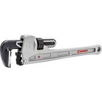 K9 Jaw Pipe Wrench, 2-3/8" Jaw Capacity, 14" Long, Powder Coated Finish, Non-Ergonomic Handle Sidevic Inc.