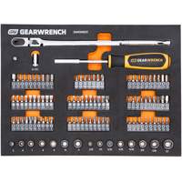 Slim Head Mechanics Tool Set in Foam Storage Tray Sidevic Inc.