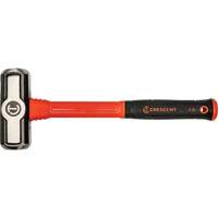 Fiberglass Engineer Hammer, 4 lbs Head Weight, 14" L Sidevic Inc.