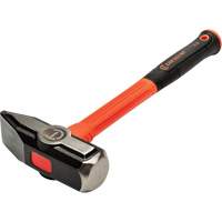 Fiberglass Blacksmith Hammer, 4 lbs Head Weight, 14" L Sidevic Inc.
