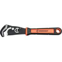 Self-Adjusting Dual Material Pipe Wrench, 1-1/2" Jaw Capacity, 12" Long, Black Oxide Finish, Cushion Handle Sidevic Inc.