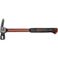 Marteau de charpente &agrave; face meul&eacute;e, 28 oz, Prise en Acier plein, 16" lo Sidevic Inc.