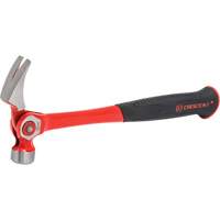 Marteau indexeur &agrave; panne fendue, 18 oz, Prise en Coussin&eacute;e/Acier plein, 14" lo Sidevic Inc.