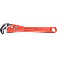 Self-Adjusting Pipe Wrench, 1-1/2" Jaw Capacity, 12" Long, Powder Coated Finish, Non-Ergonomic Handle Sidevic Inc.