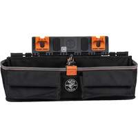 Bucket Work CentreS-Hook Large Pouch Module, Nylon, 3 Pockets, Black/Orange Sidevic Inc.