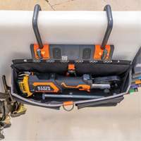 Bucket Work CentreS-Hook Large Pouch Module, Nylon, 3 Pockets, Black/Orange Sidevic Inc.