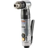 Perceuse pneumatique &agrave; angle, 20,5 pi, cu/min, 1/4" NPT, 98 dBA, 3/8" mandrin, Avec cl&eacute; Sidevic Inc.