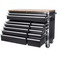 HDRC5212 Armoire mobile de s&eacute;rie HD, 12 tiroirs, 51-1/4" la x 21" p x 40-3/10" h, Noir Sidevic Inc.