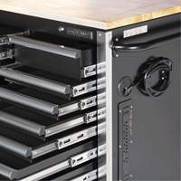 HDRC7220 Armoire mobile de s&eacute;rie HD, 20 tiroirs, 72" la x 24" p x 42-3/10" h, Noir Sidevic Inc.